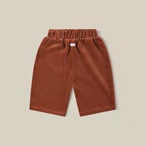 Kids Organic Zoo Fisherman Pants Cinnamon